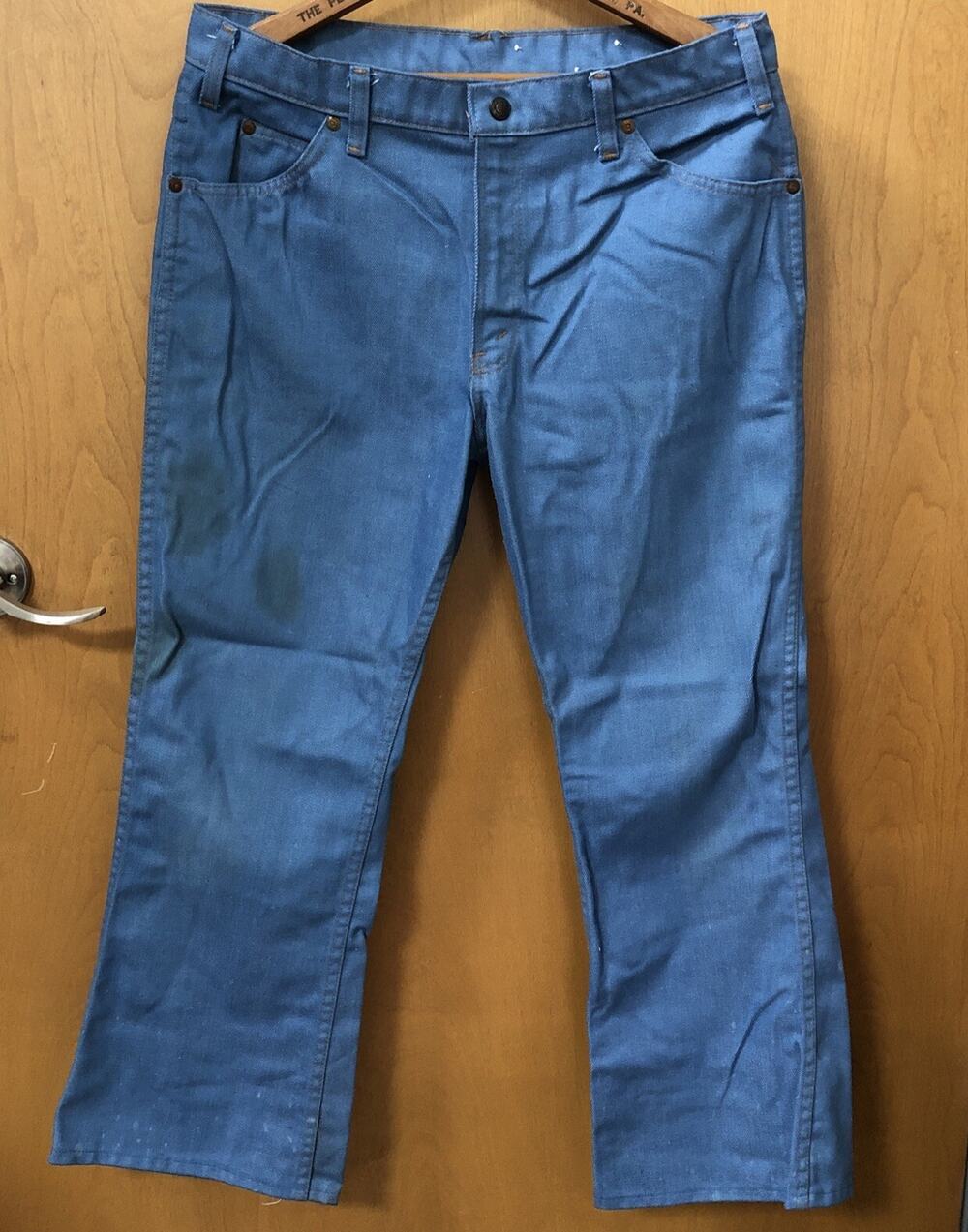 Vintage JC Penney Denim Jeans Size 18 Husky Boot Cut 32x36 Pants 26 Inch Inseam